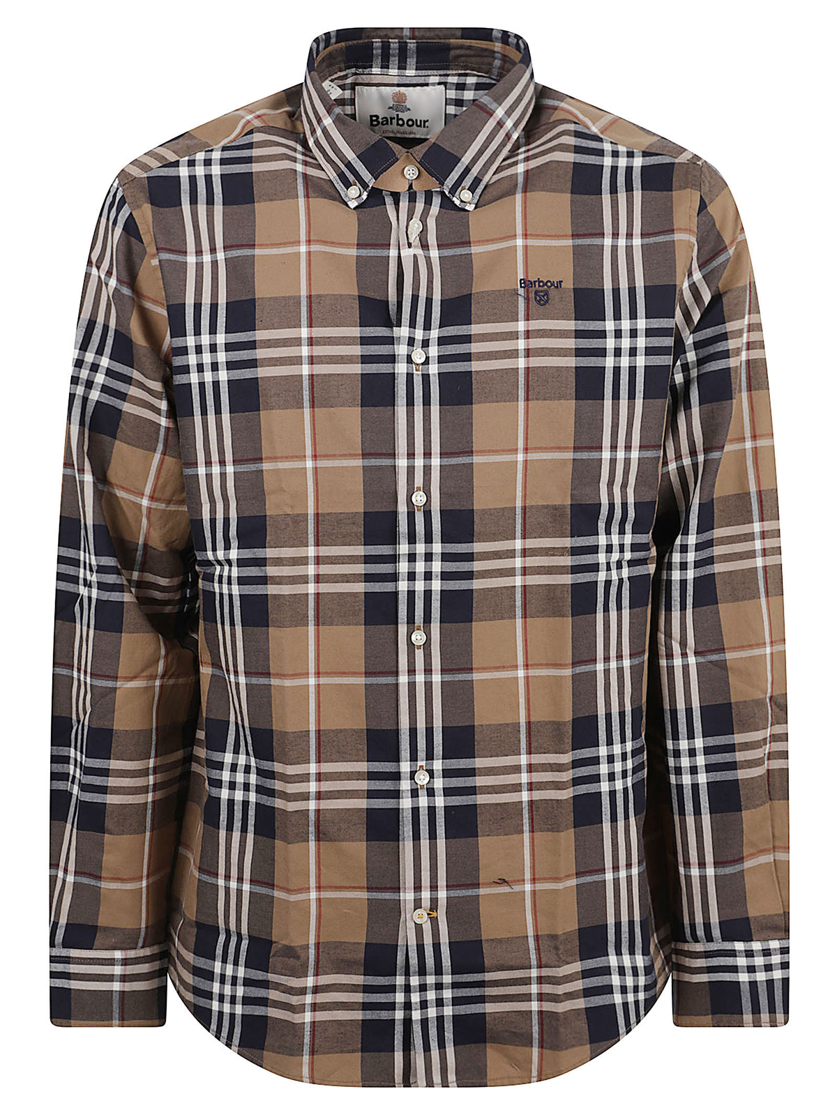 CAMICIA UOMO EDGAR - BARBOUR MSH5355 ST51 STONE BARBOUR 