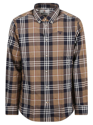 CAMICIA UOMO EDGAR - BARBOUR MSH5355 ST51 STONE BARBOUR 