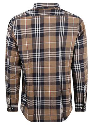 CAMICIA UOMO EDGAR - BARBOUR MSH5355 ST51 STONE BARBOUR 
