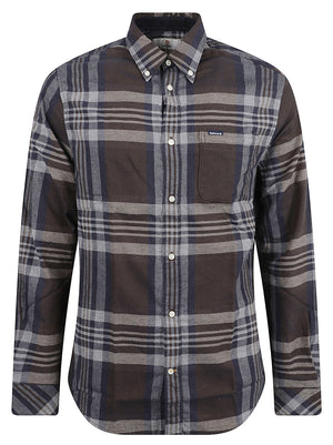 CAMICIA UOMO DOVEDALE - BARBOUR MSH5828 SN71 DARK SAND BARBOUR 