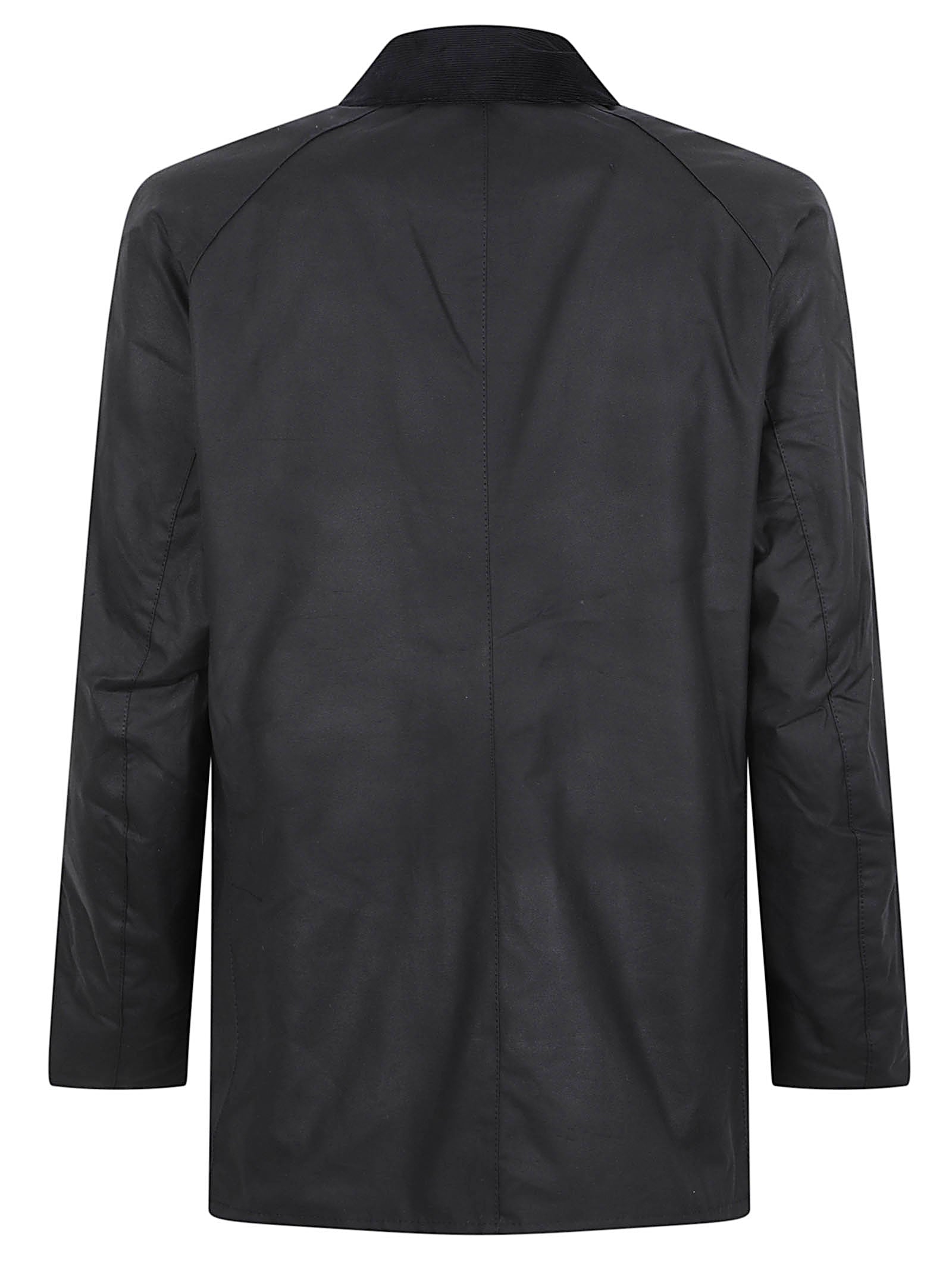 GIACCA UOMO CERATA<BR/> MWX0339 NY92 NAVY BARBOUR 