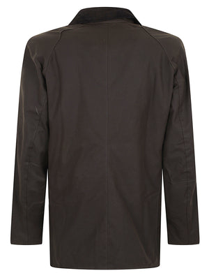 GIACCA UOMO CERATA MWX0339 OL71 Olive BARBOUR 