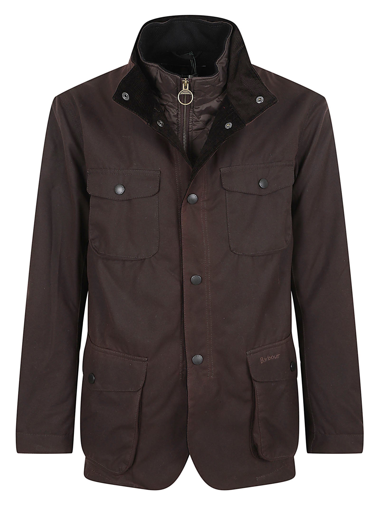 GIACCA UOMO CERATA IMPERMEABILE MWX0700 RU71 RUSTIC-CLASSIC BARBOUR 