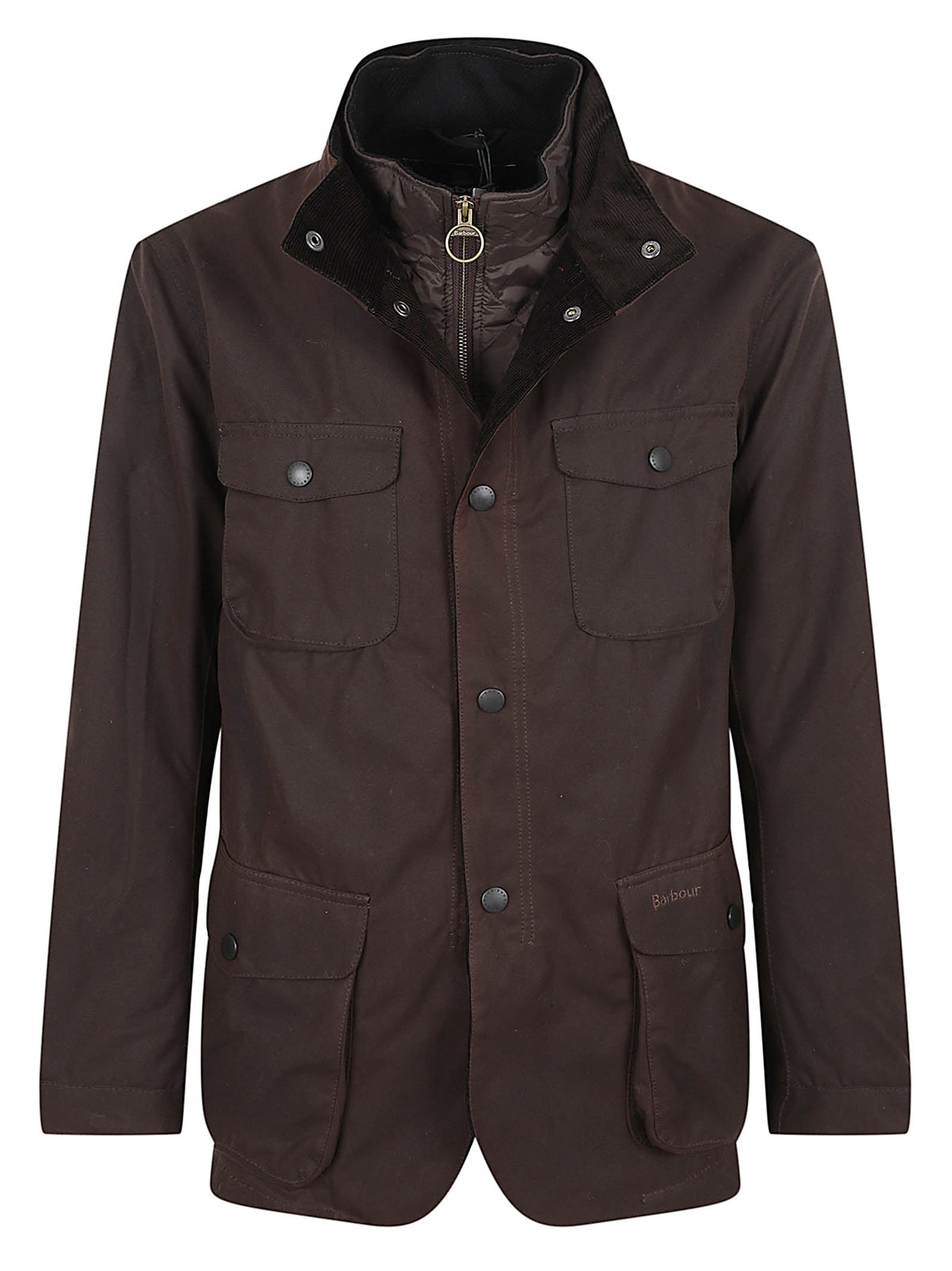 GIACCA UOMO CERATA IMPERMEABILE OGSTON WAX - BARBOUR MWX0700 RU71 RUSTIC-CLASSIC BARBOUR 