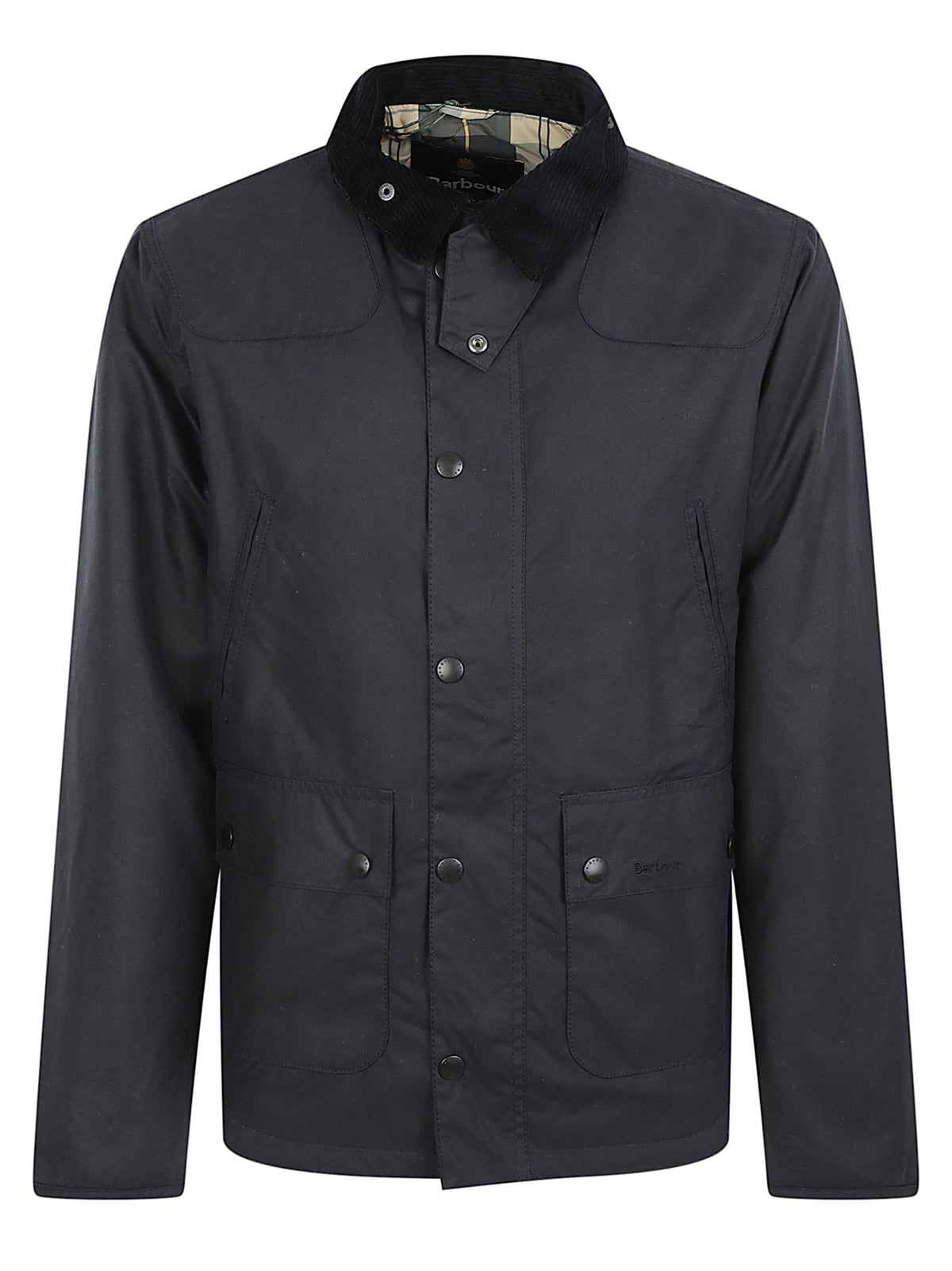 GIACCA UOMO CERATA IMPERMEABILE REELIN WAX - BARBOUR MWX1106 NY92 NAVY BARBOUR 
