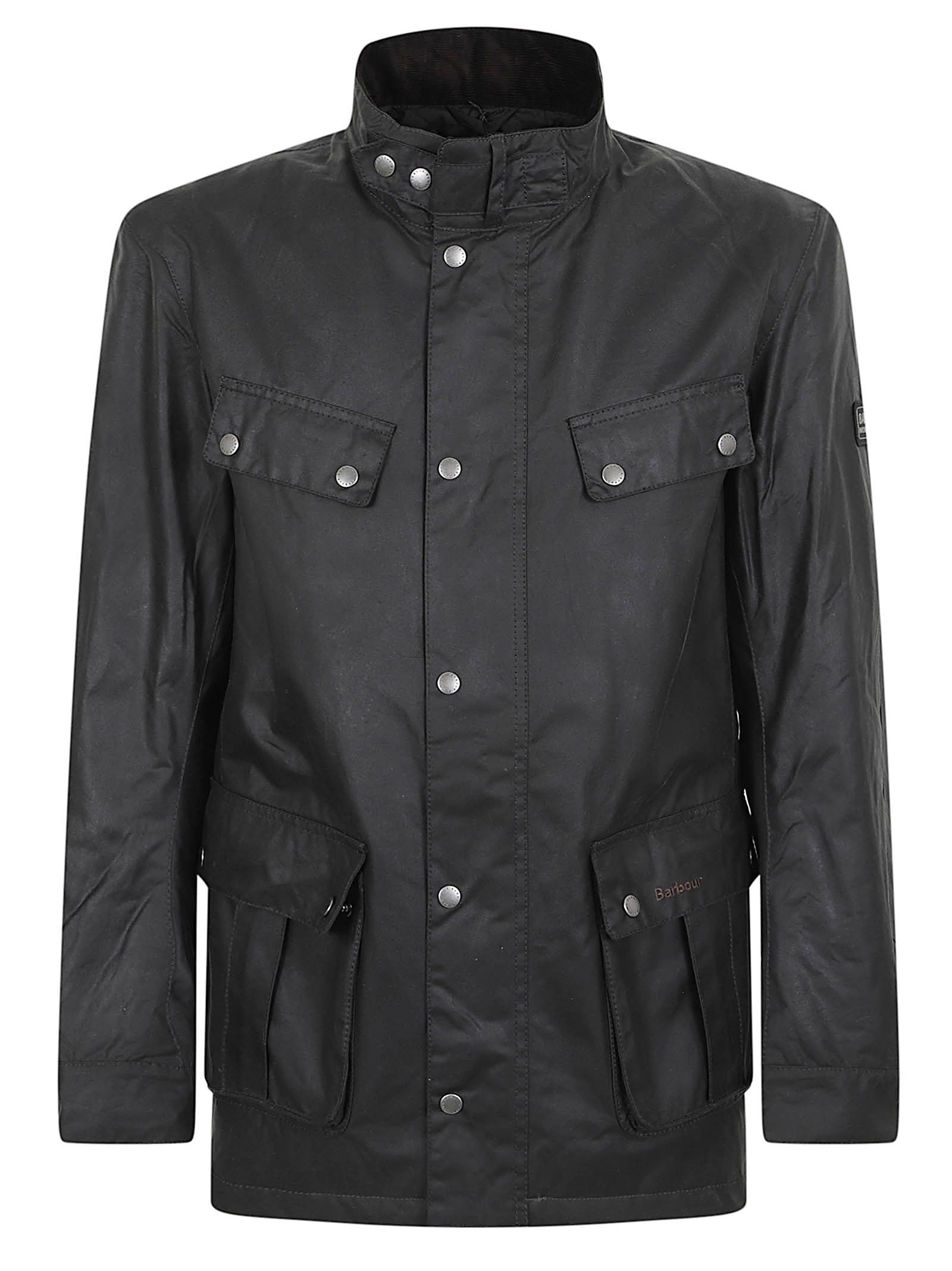 GIACCA UOMO CERATA MWX0337 SG91 SAGE BARBOUR INTERNATIONAL 