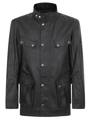GIACCA UOMO CERATA MWX0337 SG91 SAGE BARBOUR INTERNATIONAL 