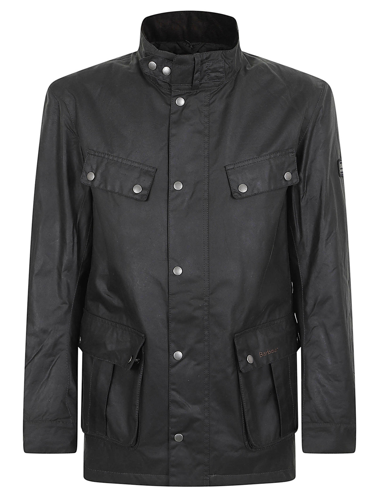 GIACCA UOMO CERATA DUKE WAX - BARBOUR MWX0337 SG91 SAGE BARBOUR INTERNATIONAL 