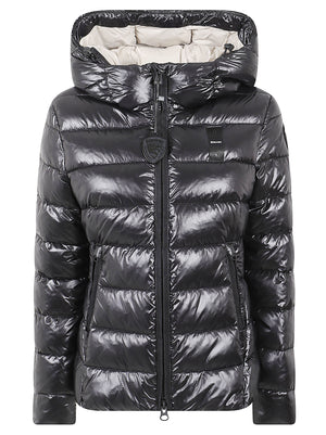 GIACCA DONNA CON CAPPUCCIO CAROLL - BLAUER<BR/> 26WBLDC02070 006648999EI Nero BLAUER 