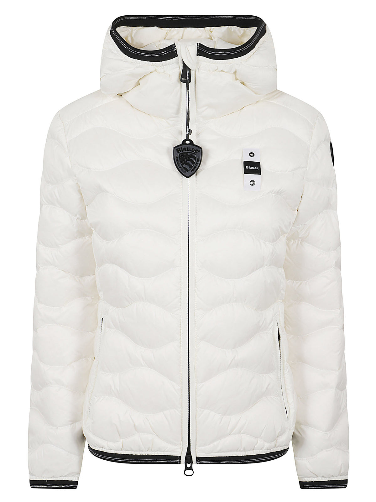 GIACCA DONNA CON CAPPUCCIO CAMELIA - BLAUER 26WBLDC03033 006047100BI Bianco ottico BLAUER 