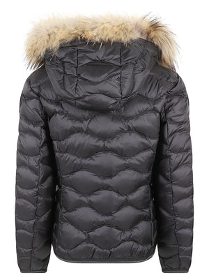 GIACCA DONNA CON CAPPUCCIO ALDIE - BLAUER<BR/> 26WBLDC03034 006047999EI Nero BLAUER 