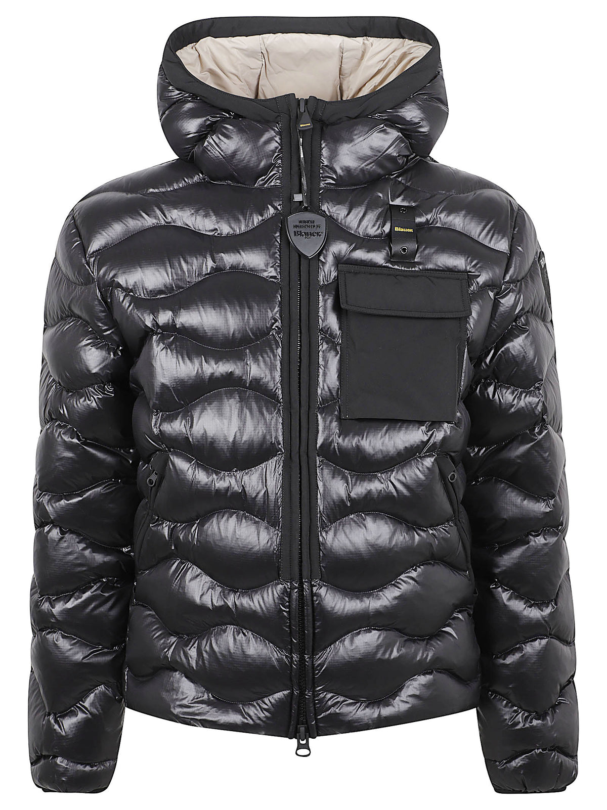 GIACCA UOMO CON CAPPUCCIO BRYANT - BLAUER<BR/> 26WBLUC02053 005958999EI Nero BLAUER 