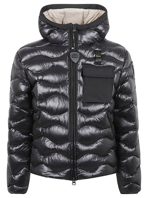 GIACCA UOMO CON CAPPUCCIO BRYANT - BLAUER<BR/> 26WBLUC02053 005958999EI Nero BLAUER 