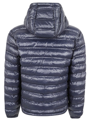 GIACCA UOMO CON CAPPUCCIO FISSO CHARLES - BLAUER 26WBLUC02218 007284888UB Blu BLAUER 
