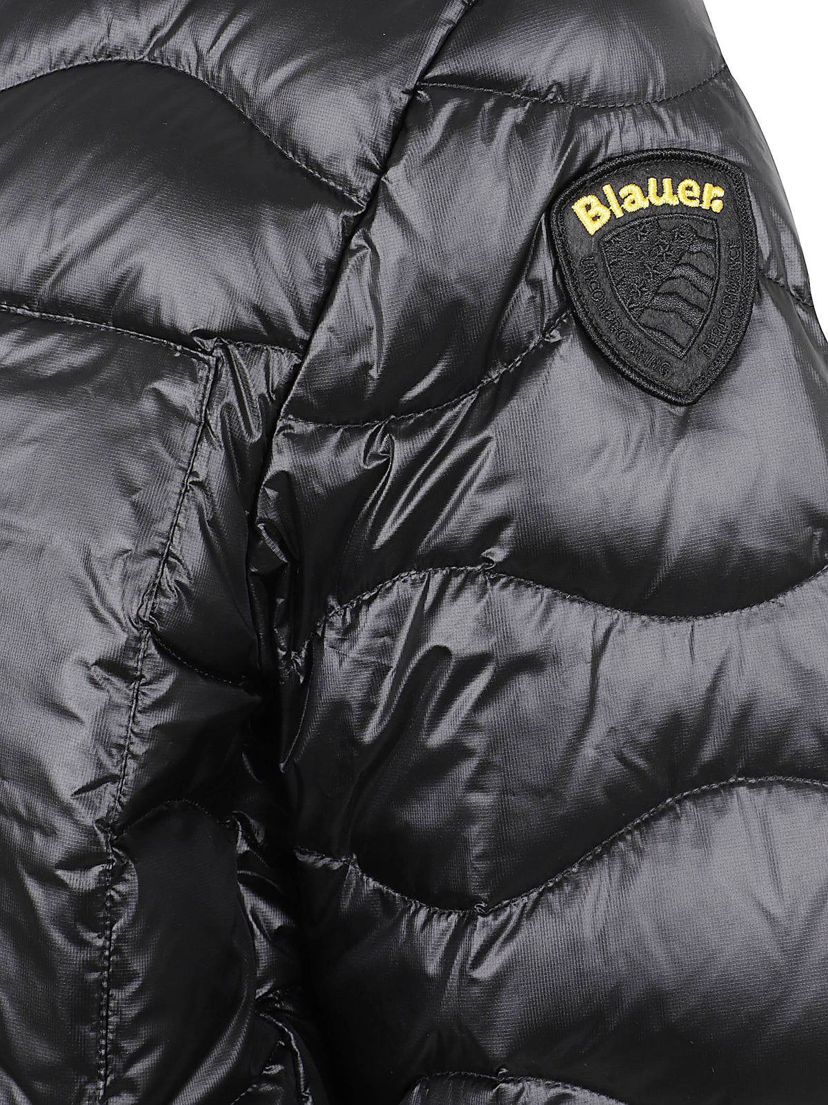 GIACCA UOMO CON CAPPUCCIO WAVE - BLAUER 26WBLUC03064 006355999 Nero BLAUER 