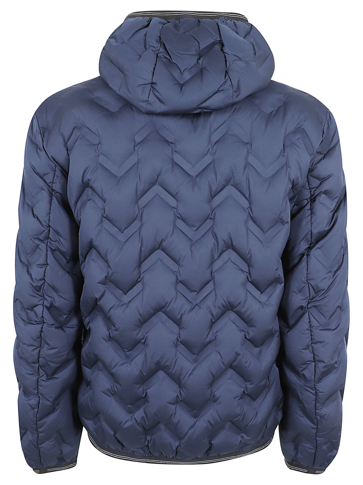GIACCA UOMO CON CAPPUCCIO PIERY - BLAUER<BR/> 26WBLUC03233 007308888WN Blu BLAUER 