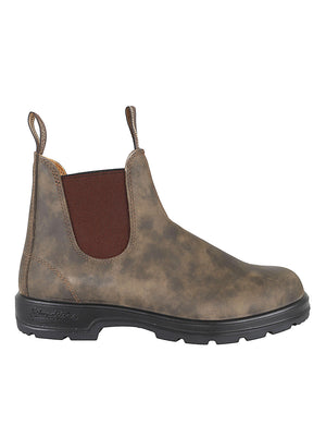 STIVALETTO UOMO BLANDSTONE 585 BC RUSTIC BROWN LEATHER  BLUNDSTONE 