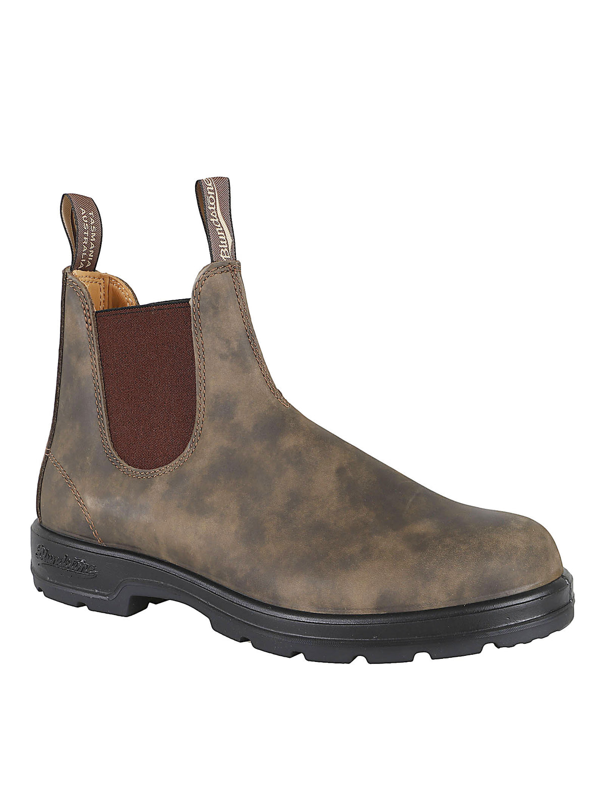 STIVALETTO UOMO BLANDSTONE 585 BC RUSTIC BROWN LEATHER  BLUNDSTONE 