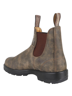 STIVALETTO UOMO BLANDSTONE 585 BC RUSTIC BROWN LEATHER  BLUNDSTONE 