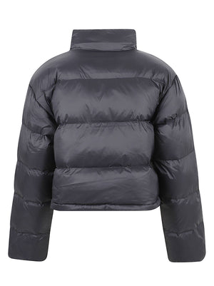 GIACCA IMBOTTITA DONNA ESSENTIAL MW CROP PUFFER - CALVIN KLEIN JEANS<BR/> LV047H503G UB1 Black CALVIN KLEIN 