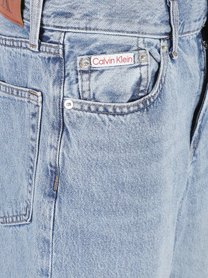JEANS DONNA LOW RISE BAGGY - CALVIN KLEIN JEANS LV047H748G 46F Ocean drive CALVIN KLEIN 