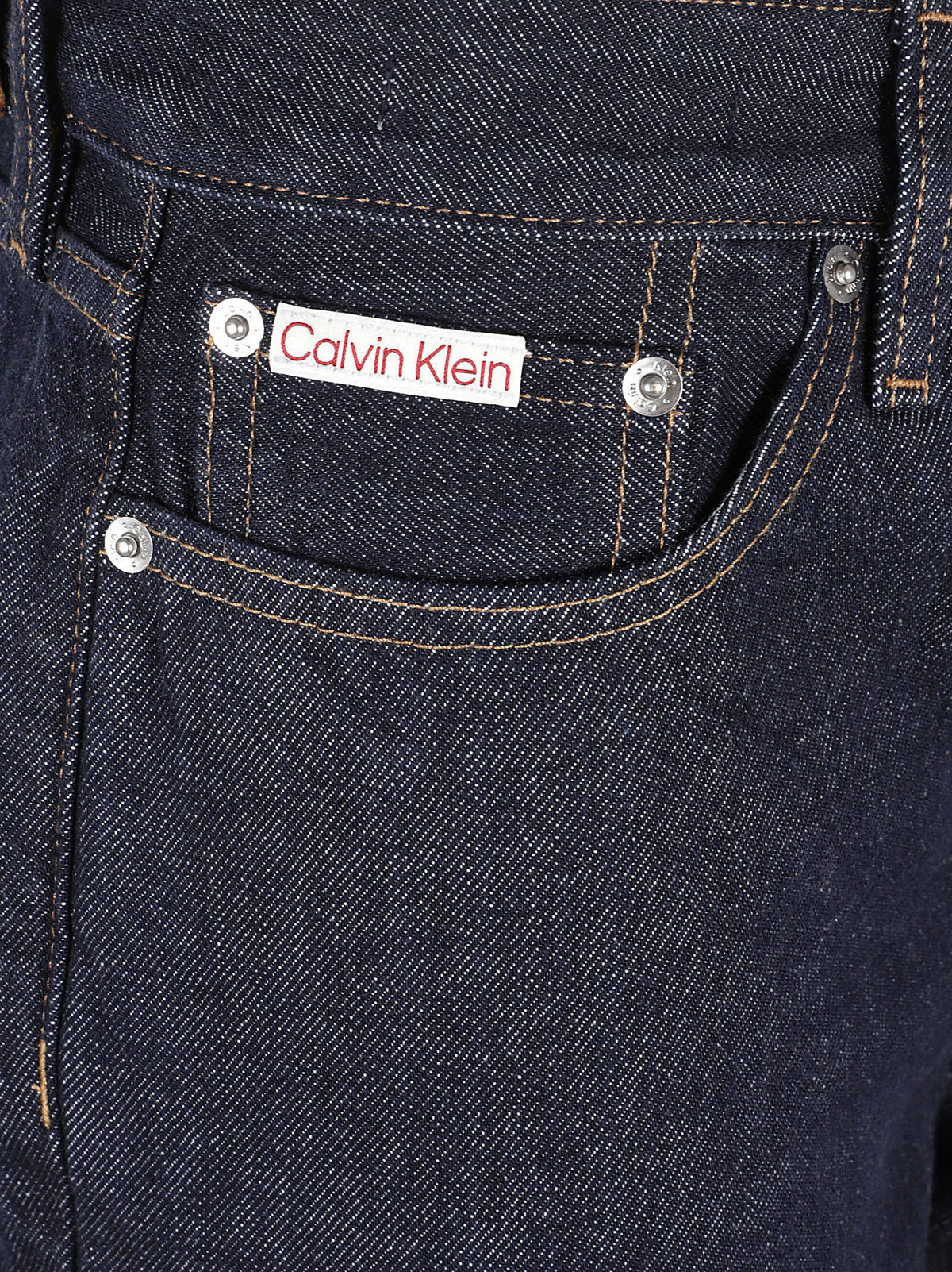 JEANS DONNA LOW RISE MODERN STRAIGHT - CALVIN KLEIN JEANS LV047H935G 46E FOREVER INDIGO CALVIN KLEIN 