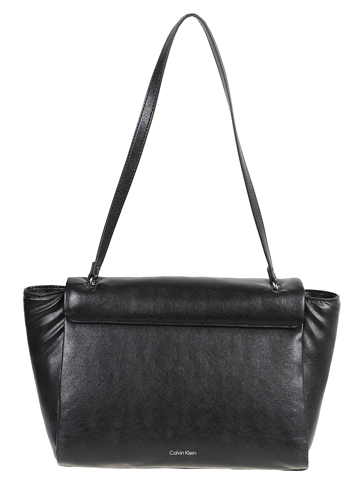 BORSA A SPALLA EMBLEM HW PADDED SATCHEL - CALVIN KLEIN LV04F3615G UB1  CALVIN KLEIN 