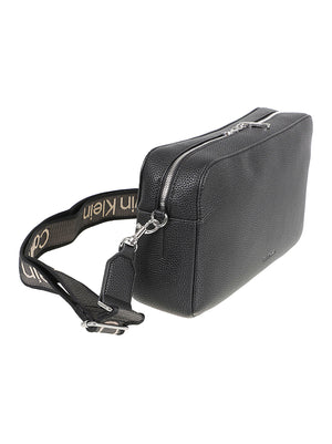 BORSA A TRACOLLA DONNA WEBBING 2X STRAP LV CAMERA BAG - CALVIN KLEIN<BR/> LV04F3642G UB1  CALVIN KLEIN 