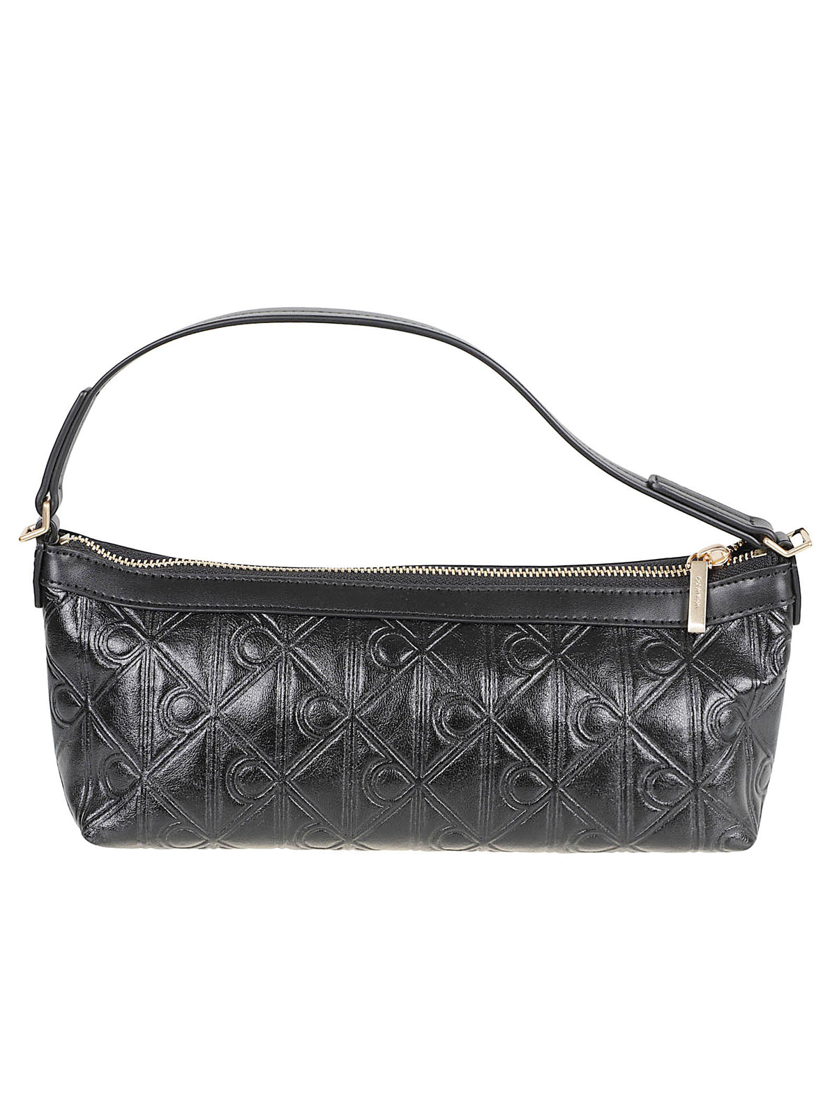 BORSA A SPALLA DONNA EMBLEM AOP DEBOSSED ELONGATED - CALVIN KLEIN LV04F3873G UB1  CALVIN KLEIN 