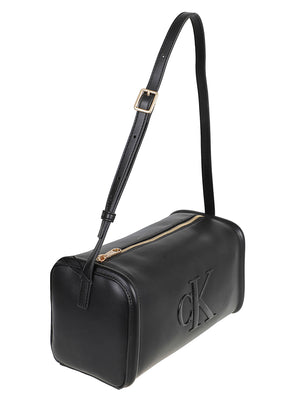BORSA A SPALLA DONNA BOLD CK SLOUCHY SHOULDER BAG - CALVIN KLEIN LV04F3894G UB1  CALVIN KLEIN 
