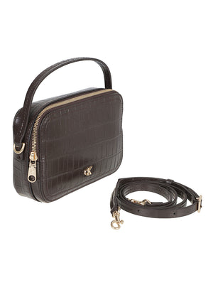 BORSA TRACOLLA DONNA CK CROC CAMERA BAG - CALVIN KLEIN LV04F3905 BAL  CALVIN KLEIN 