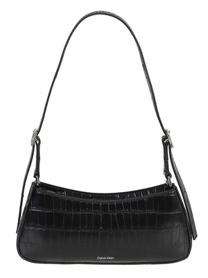 BORSA A SPALLA DONNA CROC SMALL SHOULDER BAG - CALVIN KLEIN LV04F3906G UB1  CALVIN KLEIN 