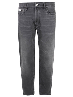 JEANS UOMO CLASSIC TAPER - CALVIN KELIN JEANS LV04RF947G XB0 AVERY BLACK STONE CALVIN KLEIN 