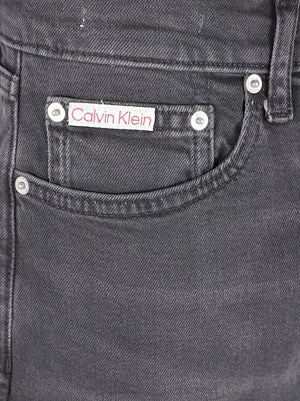 JEANS UOMO CLASSIC TAPER - CALVIN KELIN JEANS LV04RF947G XB0 AVERY BLACK STONE CALVIN KLEIN 