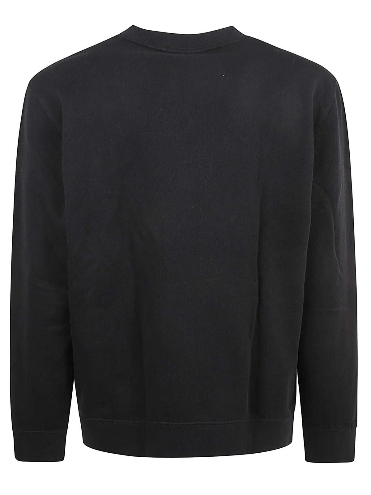FELPA UOMO GIROCOLLO LS 350TERRY LOGO - CALVIN KLEIN JEANS<BR/> LV04RG278G UB1 Black CALVIN KLEIN 