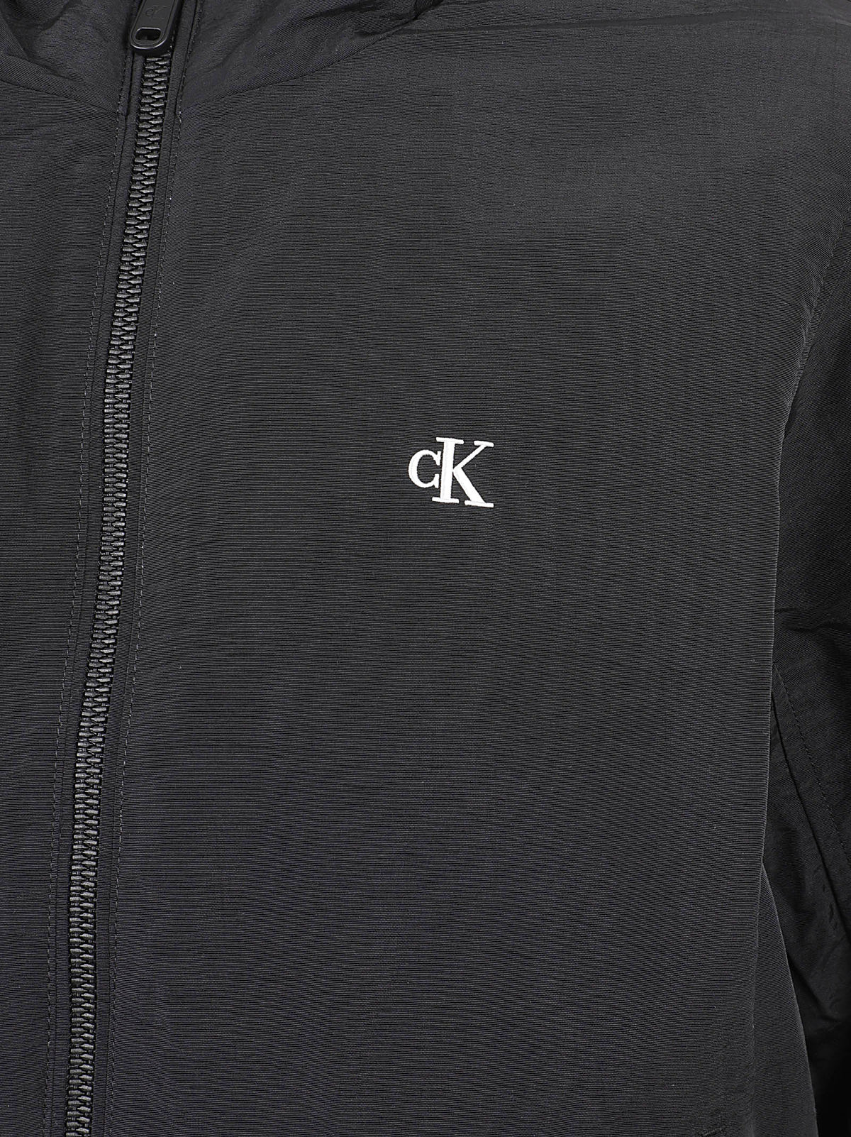 GIACCA UOMO LS PADDED NYLON HARRINGTON - CALVIN KLEIN JEANS LV04RG500G UB1 Black CALVIN KLEIN 