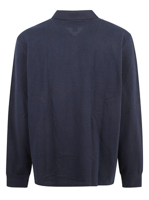 MAGLIA POLO UOMO LS CASUAL PIQUE EASY - CALVIN KLEIN JEANS LV04RH263G CEF Dark Sapphire CALVIN KLEIN 