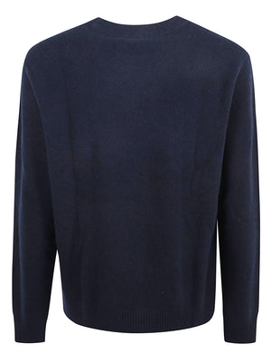 MAGLIONE UOMO GIROCOLLO LANA MERINO - CALVIN KLEIN JEANS LV04RH305G CEF Dark Sapphire CALVIN KLEIN 
