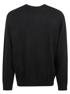 MAGLIONE UOMO GIROCOLLO CLASSIC COTTON - CALVIN KLEIN JEANS<BR/> LV04RH325G UB1 Black CALVIN KLEIN 