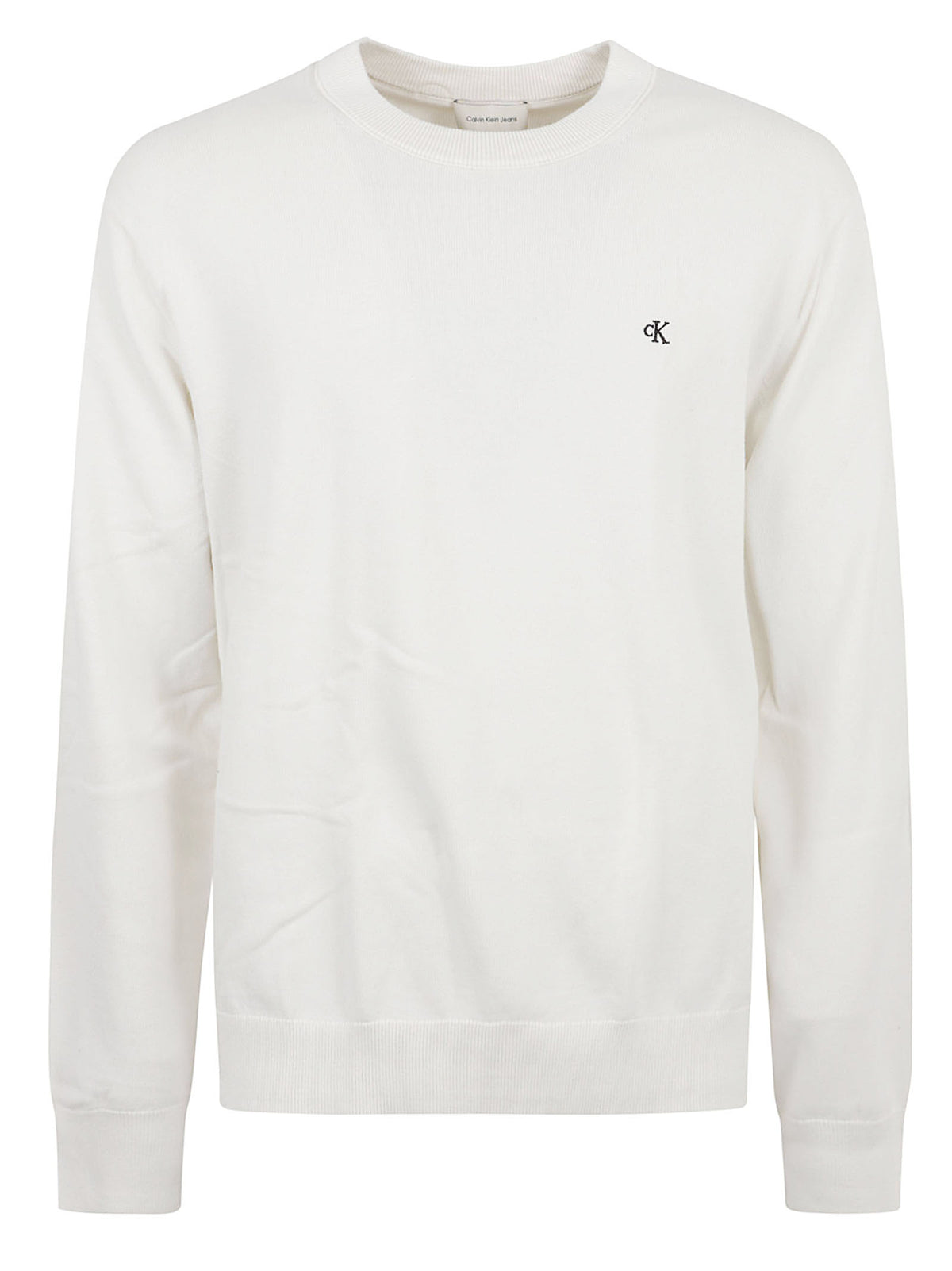 MAGLIONE UOMO GIROCOLLO CLASSIC COTTON - CALVIN KLEIN JEANS LV04RH325G YAS Tofu CALVIN KLEIN 