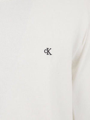 MAGLIONE UOMO GIROCOLLO CLASSIC COTTON - CALVIN KLEIN JEANS LV04RH325G YAS Tofu CALVIN KLEIN 