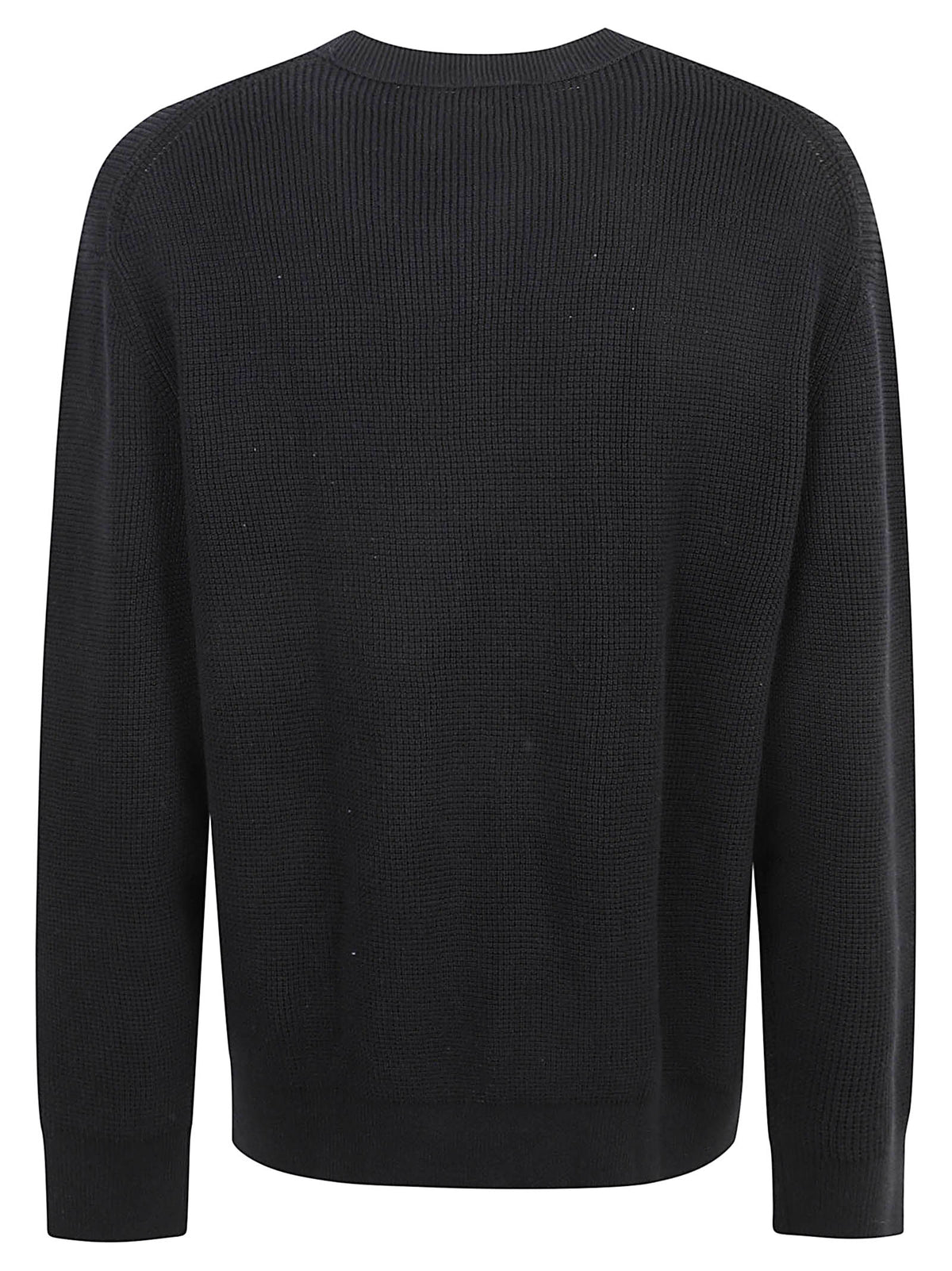 MAGLIONE UOMO GIROCOLLO NIDO D'APE - CALVIN KLEIN JEANS<BR/> LV04RH326G UB1 Black CALVIN KLEIN 