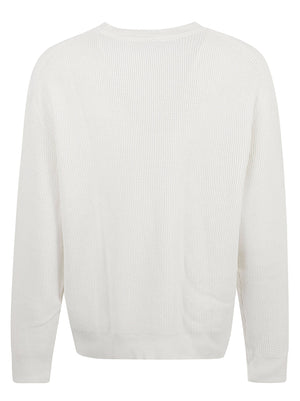 MAGLIONE UOMO GIROCOLLO NIDO D'APE - CALVIN KLEIN JEANS<BR/> LV04RH326G YAS Tofu CALVIN KLEIN 