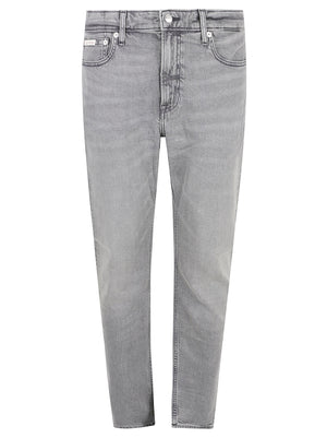JEANS UOMO SLIM TAPER - CALVIN KLEIN JEANS LV04RH729G 85I BASALT CALVIN KLEIN 