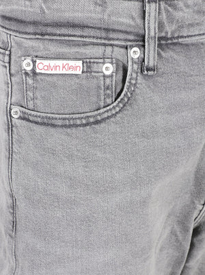 JEANS UOMO SLIM TAPER - CALVIN KLEIN JEANS LV04RH729G 85I BASALT CALVIN KLEIN 