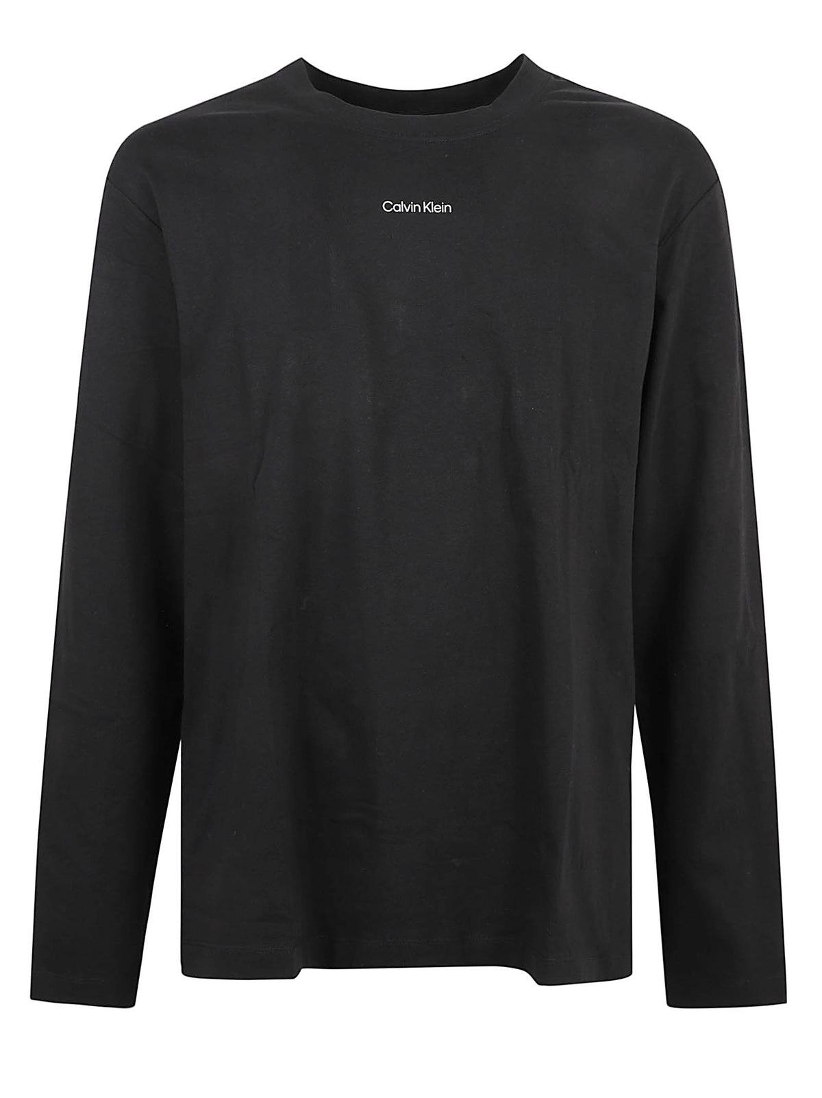 MAGLIA UOMO GIROCOLLO LS EASY 20S RETRO - CALVIN KLEIN JEANS LV04RH851G UB1 Black CALVIN KLEIN 