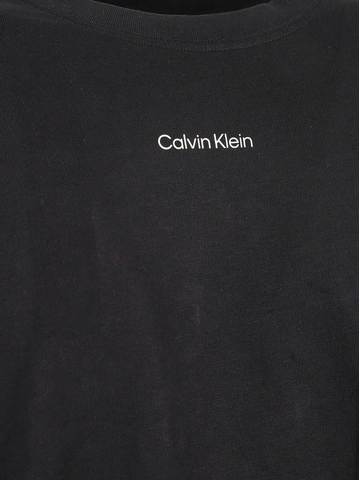 MAGLIA UOMO GIROCOLLO LS EASY 20S RETRO - CALVIN KLEIN JEANS LV04RH851G UB1 Black CALVIN KLEIN 