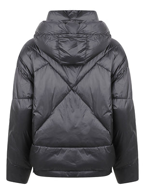 GIACCA PIUMINO CON CAPPUCCIO EUGENIE SHORT 2.0 - CANADIAN<BR/> G224409W BLA  CANADIAN 