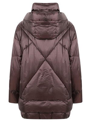 GIACCA PIUMINO CON CAPPUCCIO EUGENIE MID - CANADIAN G224410W BKCOF  CANADIAN 