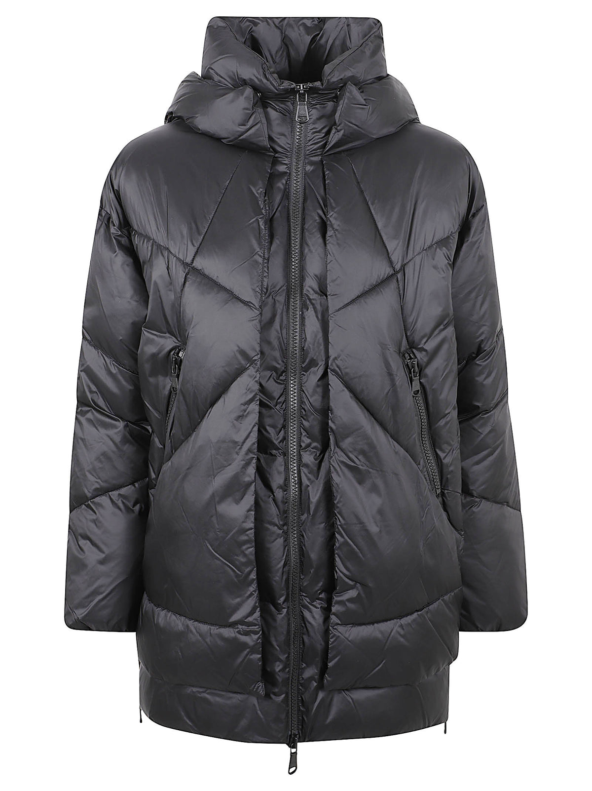 GIACCA DONNA PIUMINO CON CAPPICCIO EUGENIE MID 2.0 - CANADIAN G224410W BLA  CANADIAN 